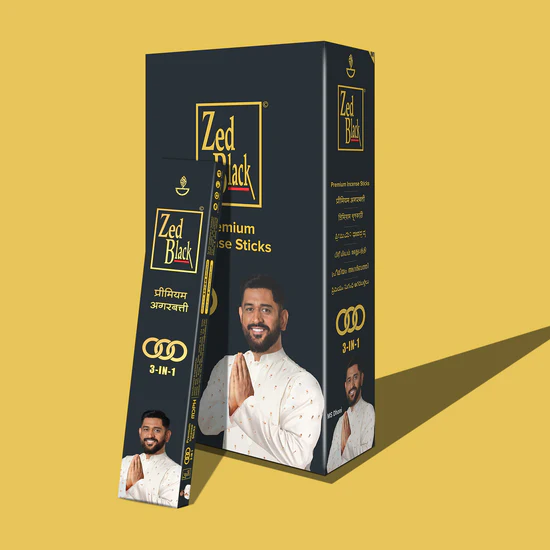 Zed Black 3 in 1 Agarbatti